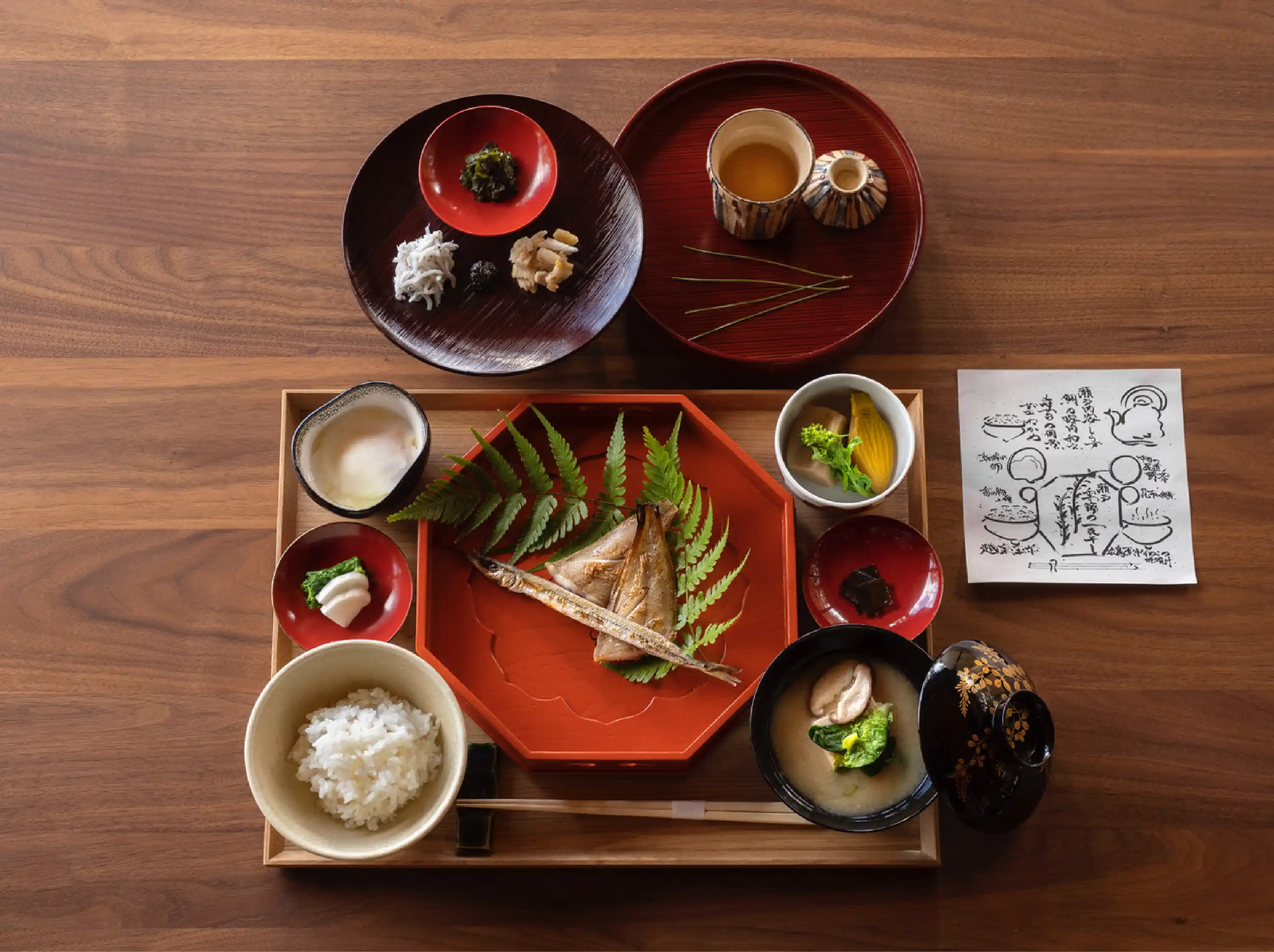 館内INFO レストラン館内INFO レストランのご案内  | 本当の尾道文化を体験できる【Ryokan 尾道西山】